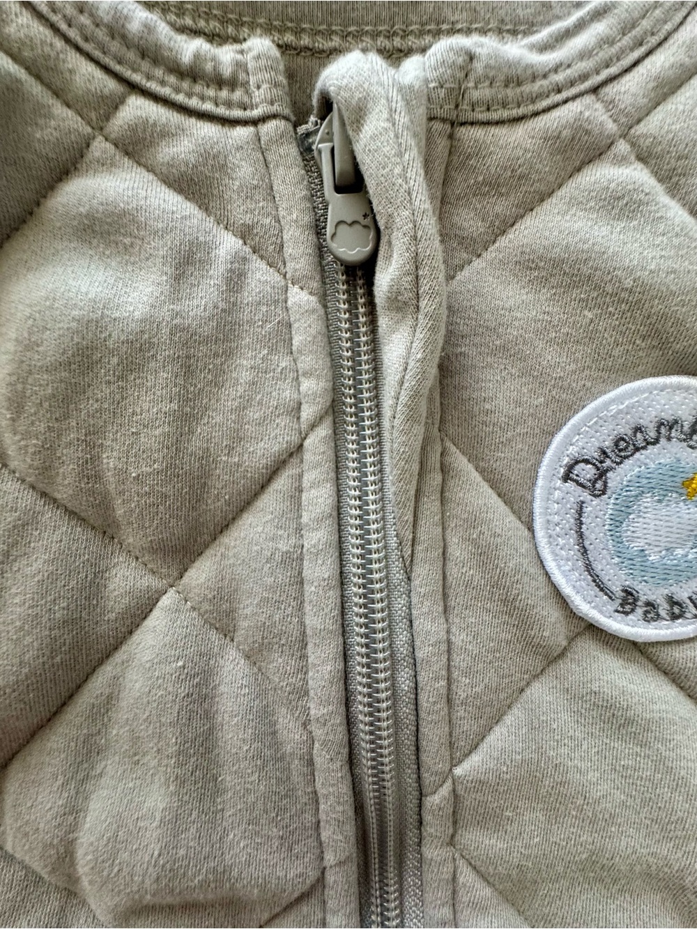 Dreamland Baby, 12-24 months, Moon Gray, Weighted, Sleep Sack - Picture 7 of 8